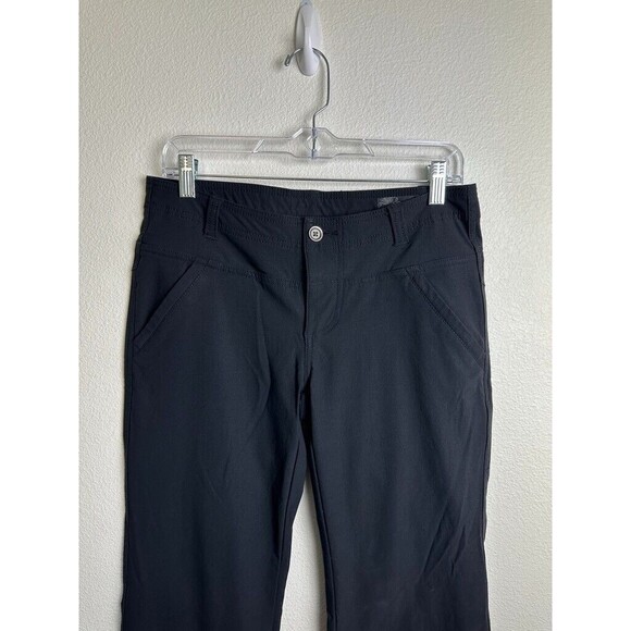 Prana Women's Hallena Pant Straight Leg Black Sz 6 Bouldering Hiking Lightweight - Picture 3 of 8